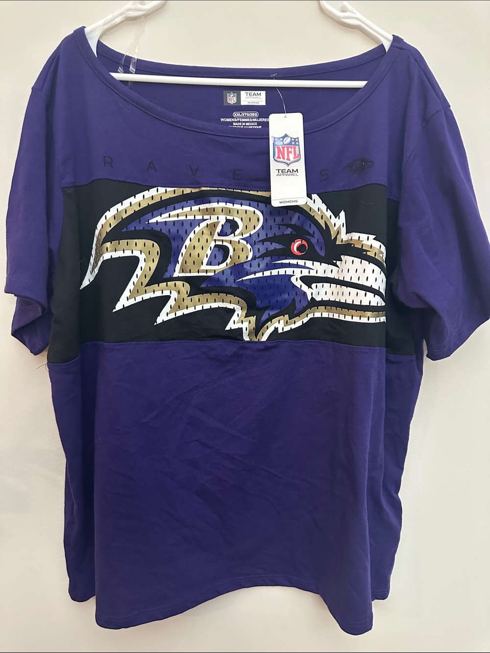 NFL Purple Baltimore Ravens Graphic Short Sleeve Tee